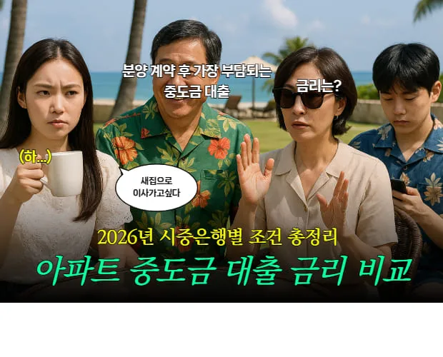 2026년 시중은행별 조건 총정리